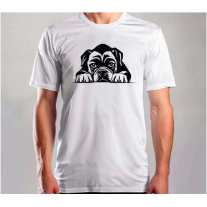 Boxer Paw Spy - T Shirt - DogLife - PuppyLove - DogLovers - CuteDog - HondenLeven - PuppyLiefde - HondenLiefhebbers - SchattigeHond
