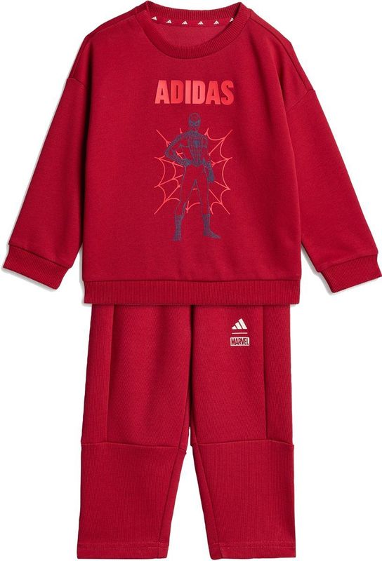 adidas Sportswear ADIDAS MARVEL SPIDER-MAN JOGGINGPAK - Kinderen - Bordeaux- 98