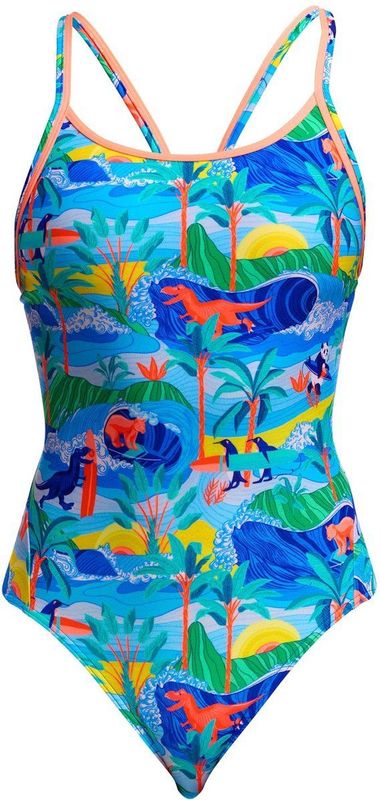 Funkita - Diamond Back - Badpak - Blauw - AUS 8 - Vrouw