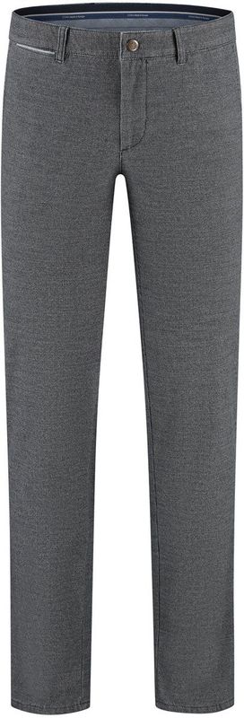 Com4 - Broek Anthraciet Com4 Modern Chino Collection Pantalons Anthraciet 21282109