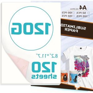 Sublimatie Papier 120gsm A4 210x297mm (120) - aanpassen naar: 120gsm A4 Sublimatie Papier 210x297mm (120)