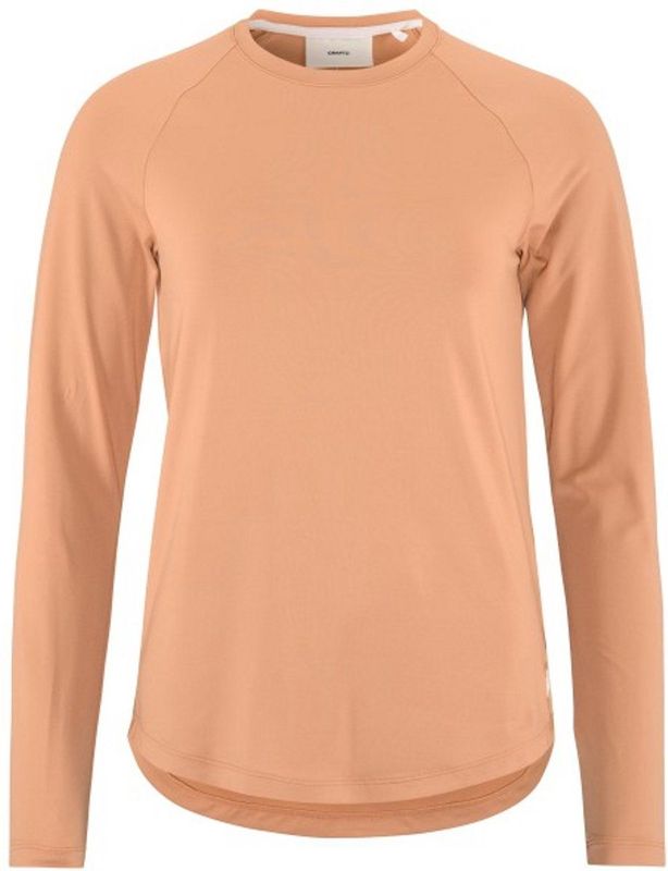 Craft Collective damesshirt LS, zalm - Maat M -