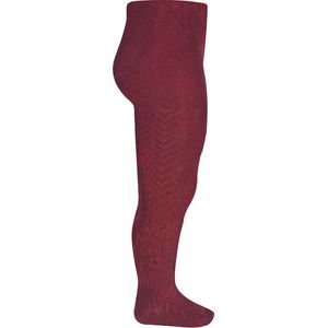 CÃ³ndor Maillot Zijkant Kabel Patroon | 2307/1 | Burgundy/Donkerrood | 12-24 mnd | maat 2