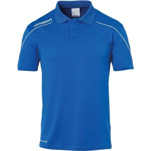 Uhlsport Stream 22 Polo Heren - Royal / Wit | Maat: 4XL