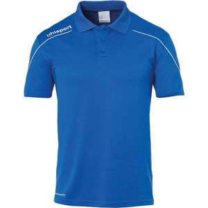 Uhlsport Stream 22 Polo Heren - Royal / Wit | Maat: 4XL