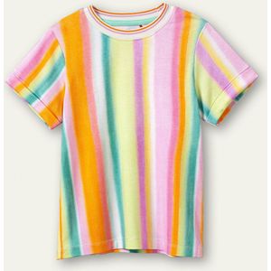 Oilily Tuk - T-Shirt - Meisjes - Wit - 128/8yr