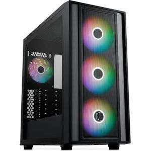 Mid-Tower E-ATX PC-Behuizing met Geweldige Luchtstroom en ARGB Fans