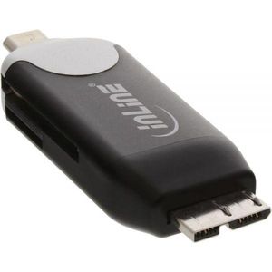 InLine USB3.0 / USB2.0 Micro OTG kaartlezer