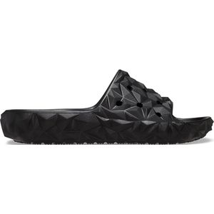 Crocs - Classic Geometric Slide V2 Slippers Black - Maat 38-39