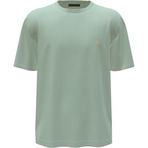 Scotch & Soda Garment Dye Logo Crew T-shirt Heren T-shirt - Maat L