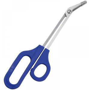 Peysaitr - Teennagelschaar op lange steel - Professionele Nageltang - Stainless Steel-Nagelschaar - Nagelknipper teennagels-Angled Blade-Blue