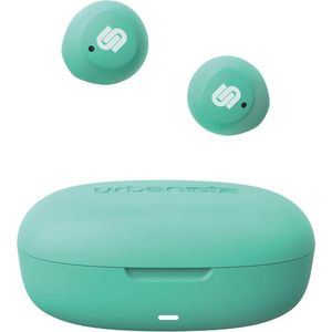 Compacte In-ear Bluetooth Oordopjes met Touch Control - 27 uur Speeltijd en Oplaadetui in Muntgroen