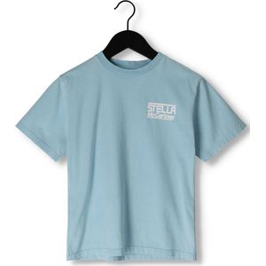 Stella McCartney Ts8p11 Polo's & T-shirts Jongens - Polo shirt - Lichtblauw - Maat 128