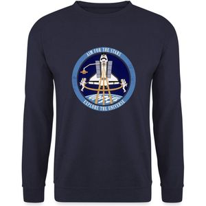 NASA Aim For The Stars Sweater Heren