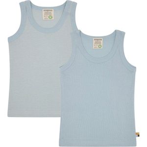 Doppelpack Uniseks Kinder Onderhemd van Biokatoen - GOTS Gecertificeerd