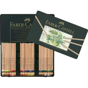 Faber-Castell pastelpotloden Pitt - blik 60 stuks - FC-112160