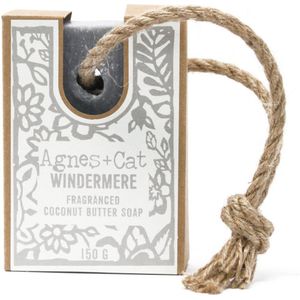 Zeep aan een touw - Winderemere - Handgemaakt – Vegan – Plasticvrij