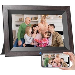Equivera Digitale Fotolijst - 10.1 Inch - WiFi - 32GB - HD IPS Touchscreen