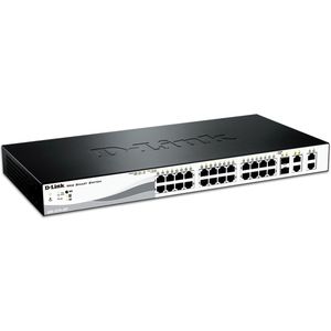 D-Link DES-1210-28P - Netwerkswitch - Smart Managed - PoE