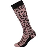 Protest Prtgatton - Skisokken Dames - Panterprint - Outdoor – Vintage Pink