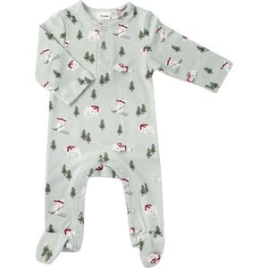 Trixie Onesie met voetjes | 50/56 - 0/1m - Christmas