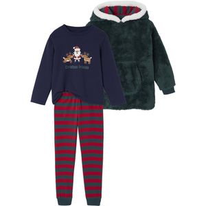 Vertbaudet Pyjama set en sweater met capuchon voor jongens