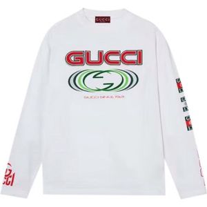 Gucci Jersey Longsleeve 'Wit'.