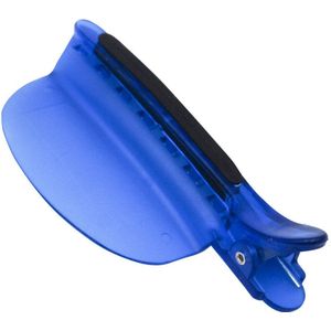 2-delige haarclips Geschikt voor pruikverlengingen, highlighterclips, duckbillclips - blauw