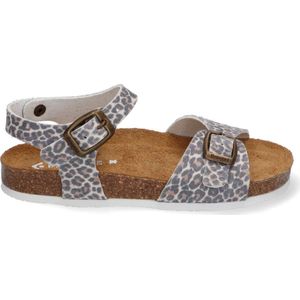 Braqeez Sally Spain Meisjes Sandalen - Print - Leer - Gesp