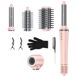 Roterende Fohnborstel - Krultang 5 in 1 - Stijltang