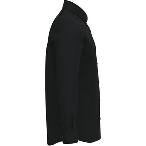 Kariban Heren overhemd Oxford lange mouwen K595 - Black - 3XL