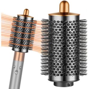Namajunas - Grote ronde volumeborstel-accessoire geschikt voor Dyson Airwrap - Met lange, fijne haren om het haar vorm en meer volume te geven - Compatibel met HS01/HS05/HS08 - Stylingtool - Opzetstuk