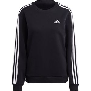 adidas Sportswear Essentials 3-Stripes Fleece Sweatshirt - Dames - Zwart- L