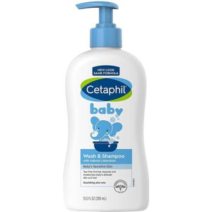 Cetaphil Baby 2-in-1 Haarshampoo en Body wash - Wash & Shampoo - Babyverzorging - 399ml