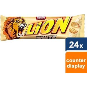 Lion - Chocoladereep White - 24 Repen