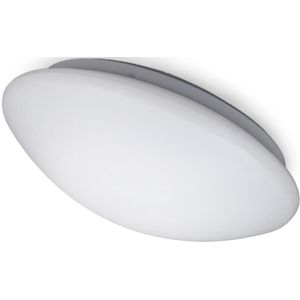 B.K.Licht - LED Badkamerverlichting - witte plafonniére -  badkamerlamp met 1 lichtpunt - IP44  - Ø29cm - 4.000K - 1.200Lm - 12W