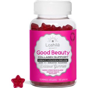 Lashilé Beauty Good Beauty Gummies - Draagt bij aan de normale vorming van collageen - Supplement - 60 Gummies - Suikervrij