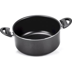 Moneta - Gea Braadpan Ø 28 cm - Gerecycled Aluminium - Zwart -