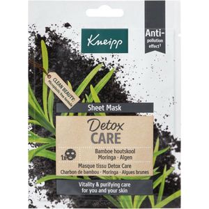 15x Kneipp Sheet Mask Gezichtsmasker Detox Care