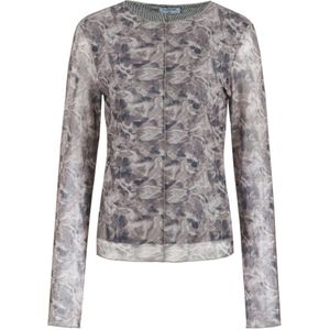 Fluresk T-shirt Azra Top 25wff01 503 Clay Dames Maat - 34
