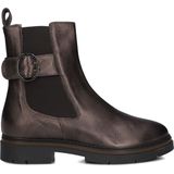 DL Sport - Dames 6771 - Chelsea Boots - Zwart - Leer