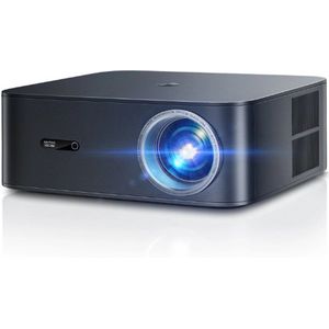 Mini Beamer - Projector - Digitale Beamer - Draagbaar - 1080P - LED - Met Autofocus - 1200 ANSI - 30000 LM - WiFi - HDMI - POWER - USB - 150W - Zwart