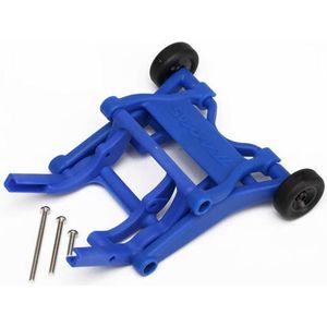 Wheeliebar gemonteerd blauw
