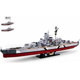 Sluban M38-B1102 - KMS Bismarck - Model Bricks - 1849 onderdelen - bouwdoos