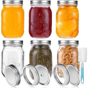 Fermentatiepot - Fermenteren - Fermentatie pot - Zuurkoolpot - Weckpot - 6 stuks - Must have voor het inmaken van groente!