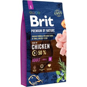 Brit Premium by Nature hondenvoer Adult S 8 kg - Hond