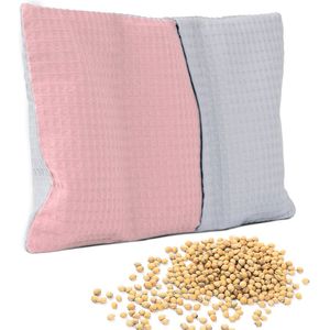 Kersenstenen Kussen 20 x 30 cm - Warmtekussen en Koudekussen voor Pijnverlichting en Ontspanning