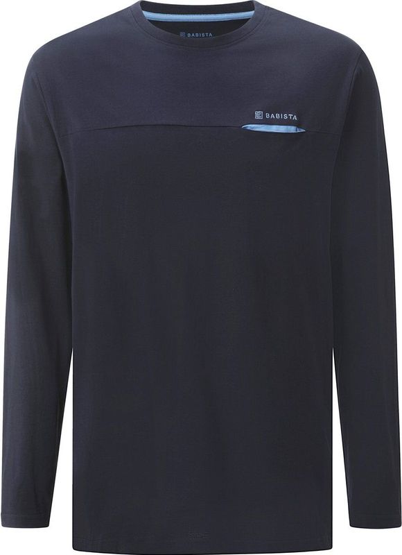 Babista - VARMAR - Overhemd - Donkerblauw - Lange Mouwen