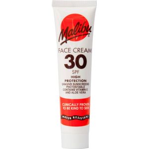 Malibu - Face Cream - Zonnebrandcrème - SPF30 - 40 ml