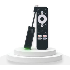 Hozard - Google TV 4K UHD - Media Streamer - Gecertificeerd voor YouTube en Chromecast built-in